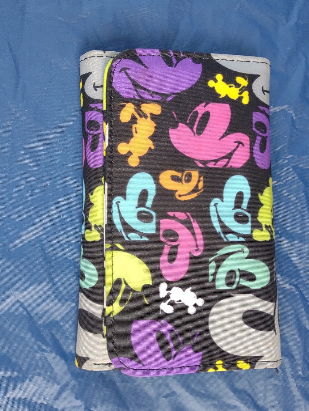 Disney Parks Mickey Mouse pop art tri-fold wallet